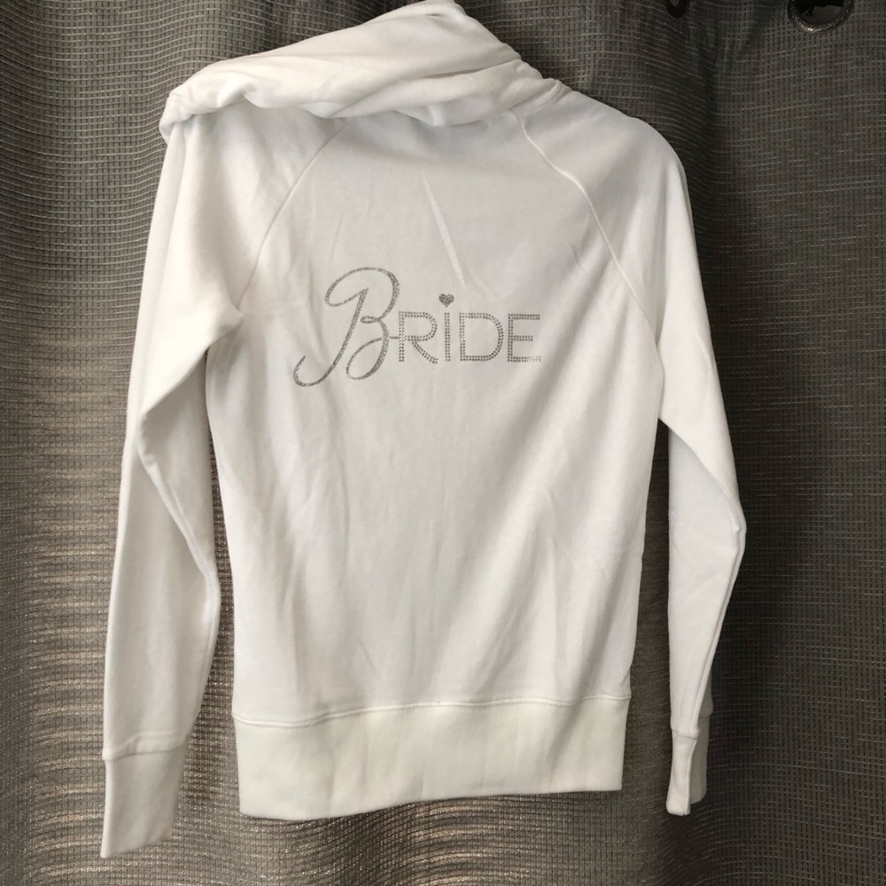 Victoria’s Secret bride zip up sweatshirt